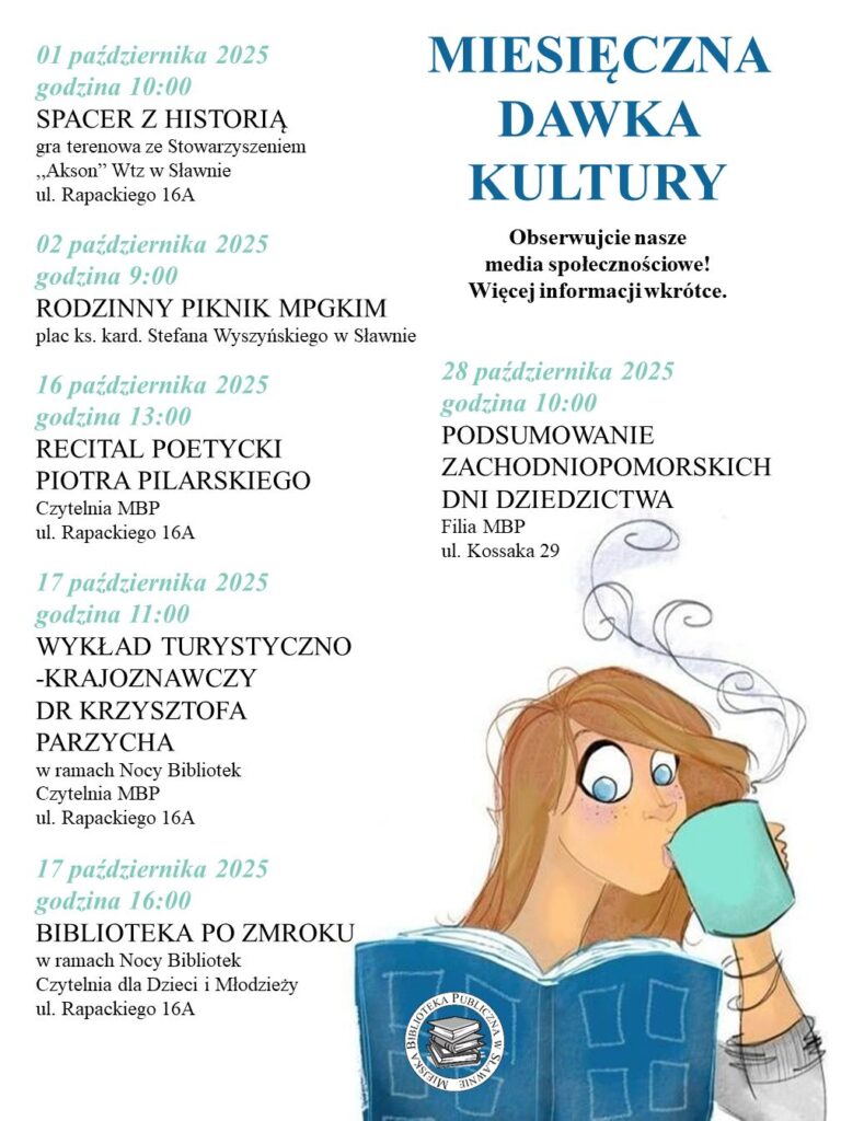 Na zdjęciu plakat informujący o wydarzeniu.