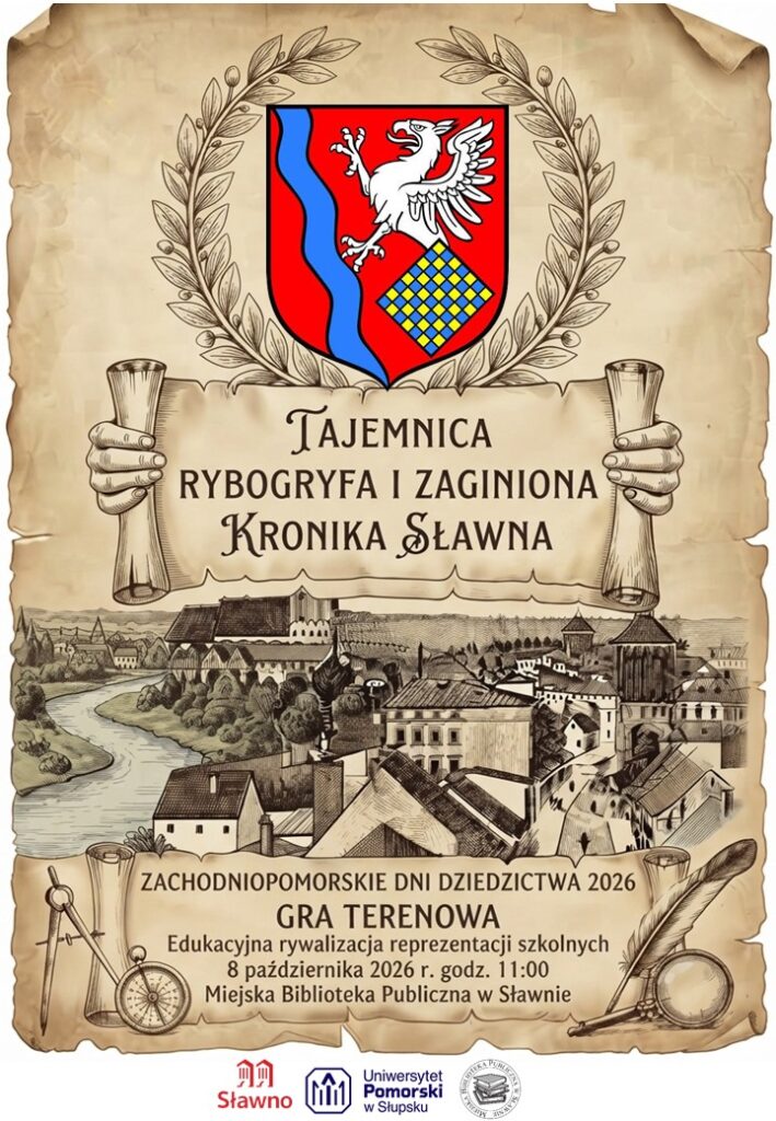 Na zdjęciu plakat o wydarzeniu.